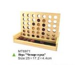 Игра "Четыре в ряд" (бамбук) / Mi toys