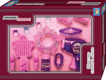 Профи парикмахер. Набор для девочек в коробке с аксессуарами / 1toy  ― Sib-Teddy.ru.